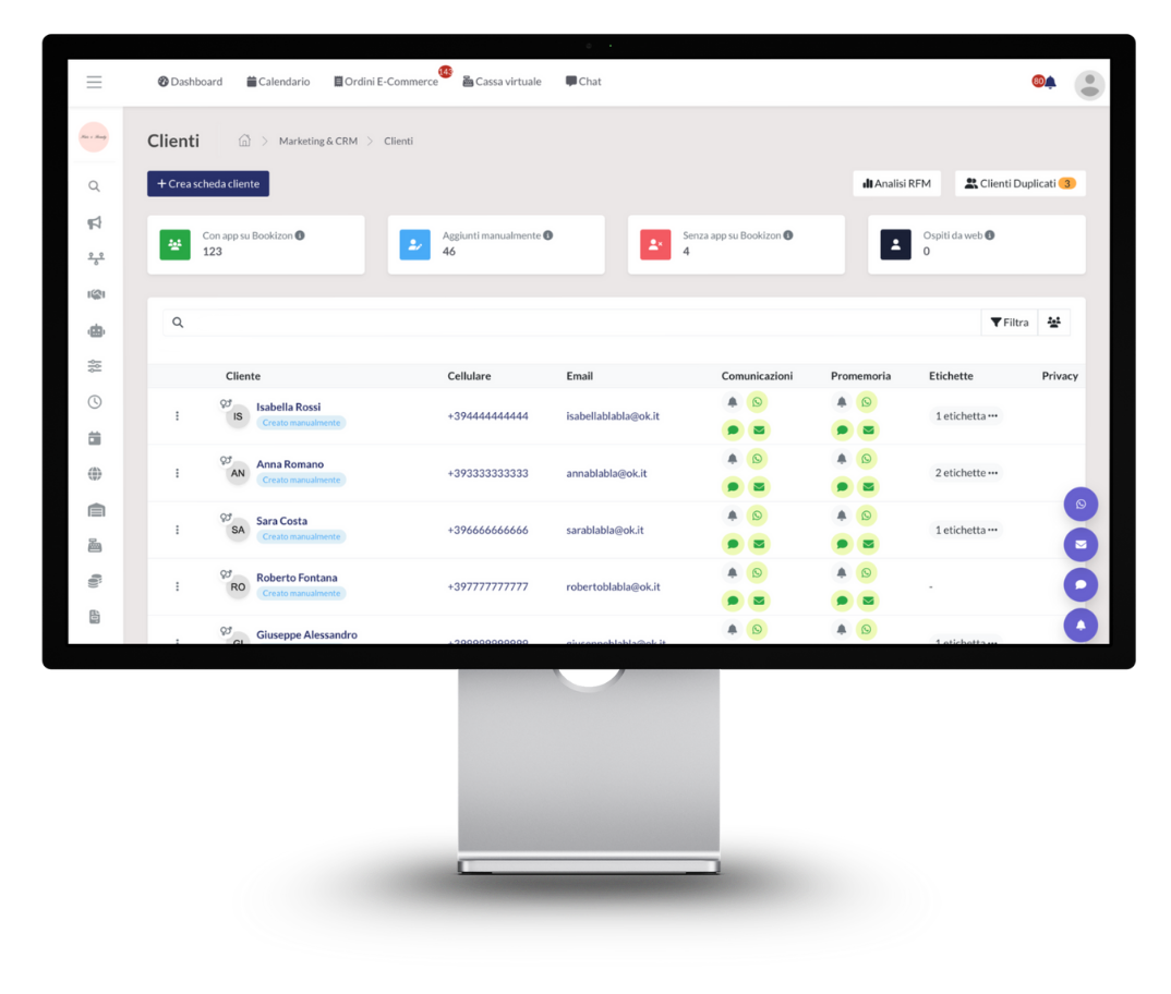 crm per saloni di bellezza